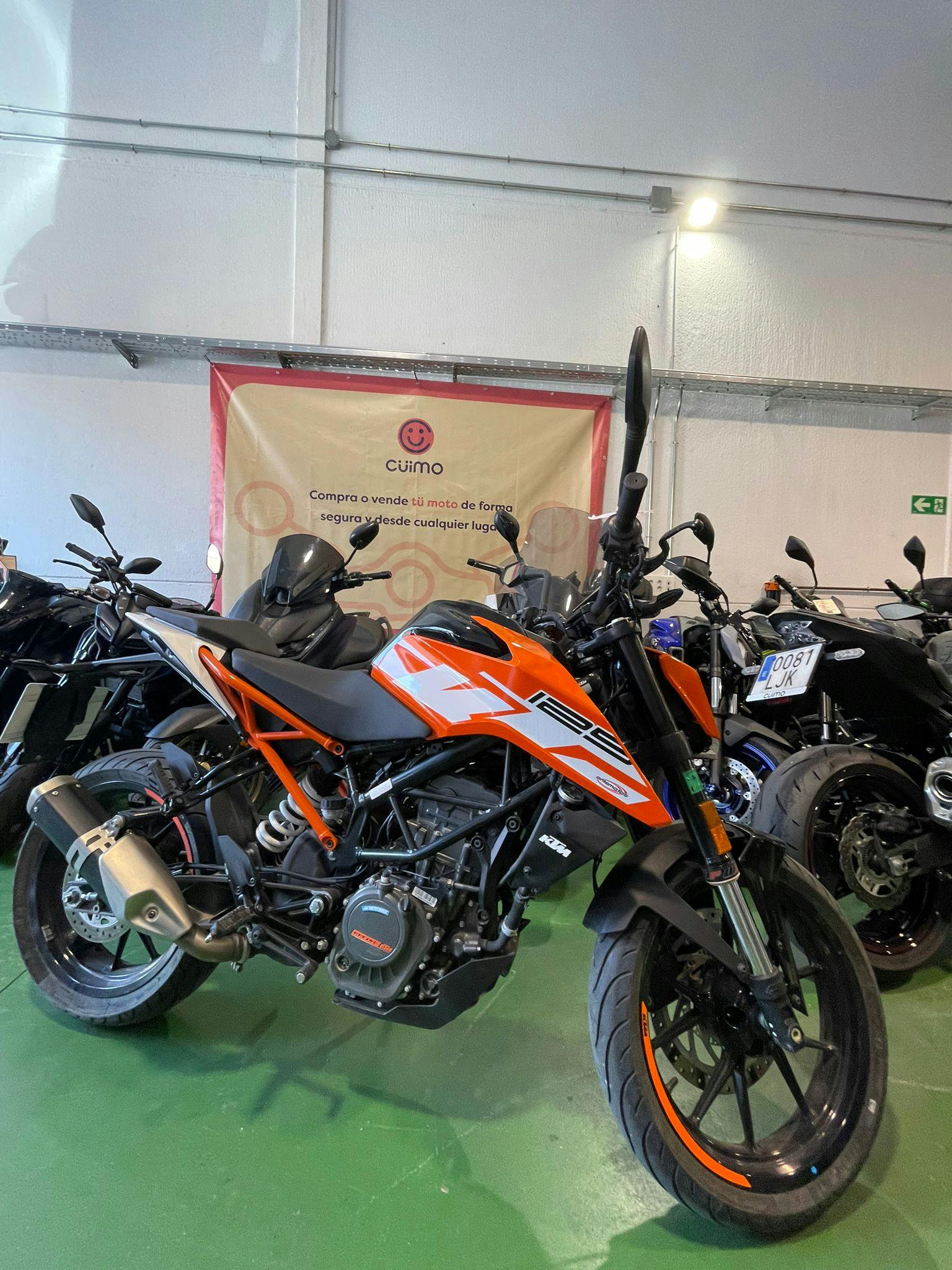 Moto KTM 125 DUKE de seguna mano del año 2019 en Madrid