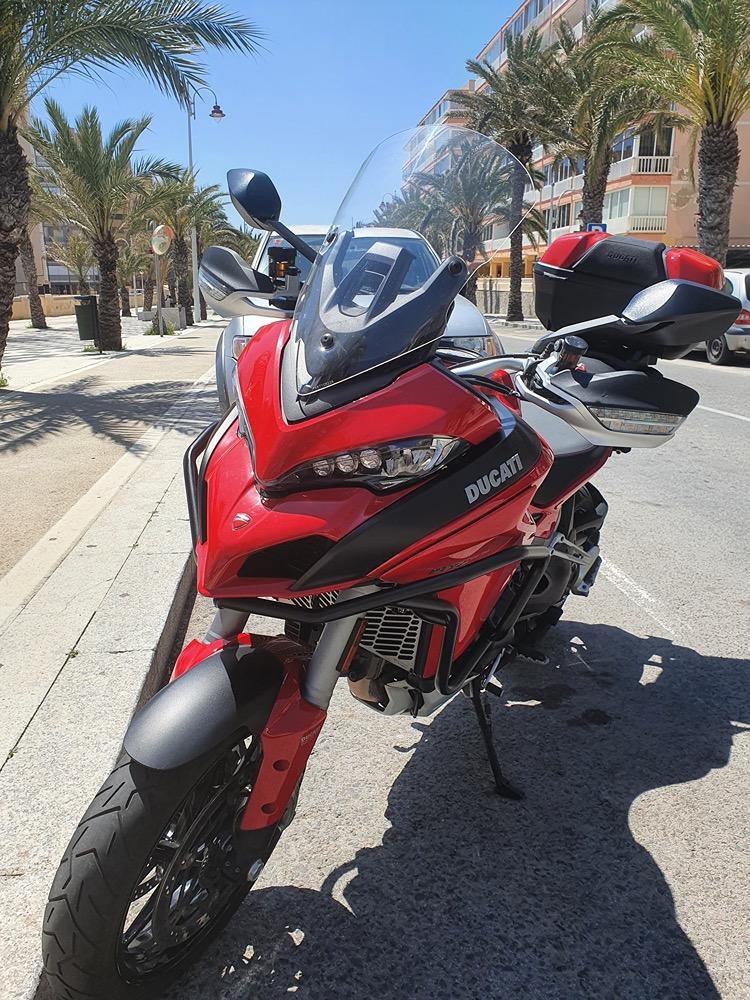 Moto DUCATI MULTISTRADA 1260 S de seguna mano del año 2019 en Alicante