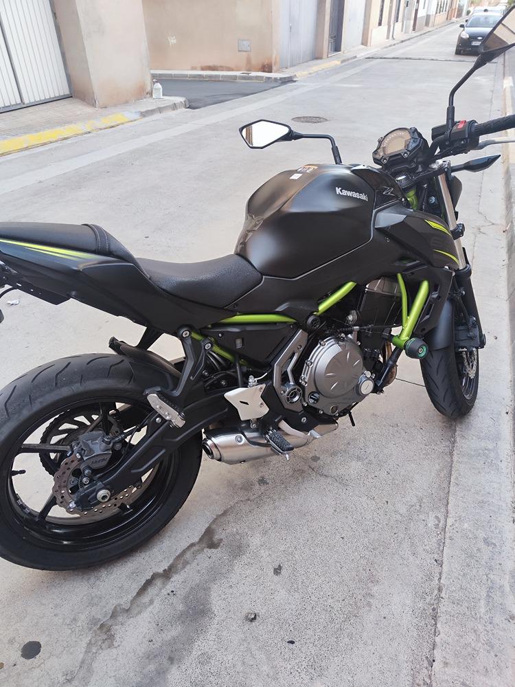Moto KAWASAKI Z 650 de seguna mano del año 2019 en Castellón