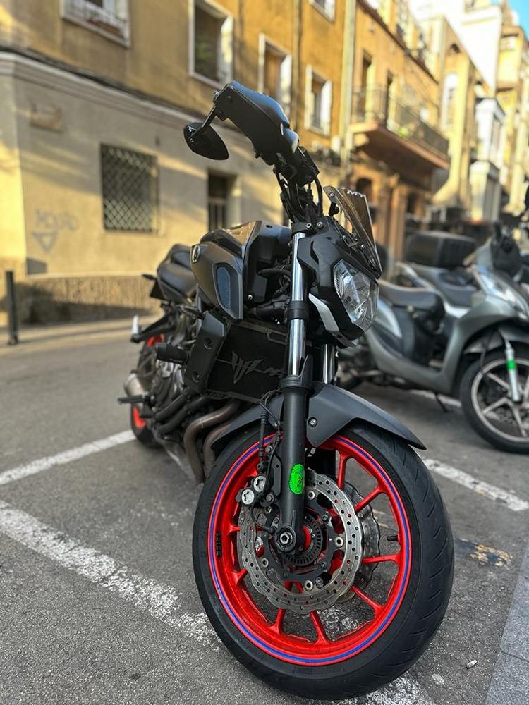 Moto YAMAHA MT 07 ABS de seguna mano del año 2019 en Barcelona