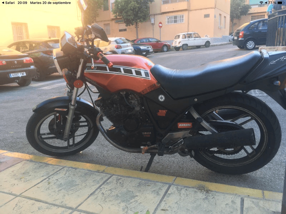 Moto YAMAHA XS 400 de seguna mano del año 1984 en Alicante