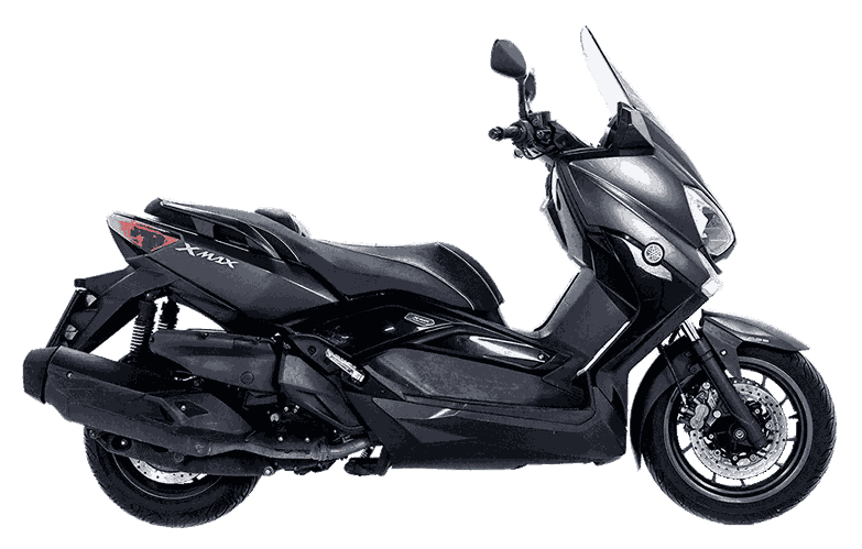 Ilustración de una moto scooter