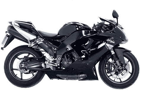 Ilustración de una moto sport