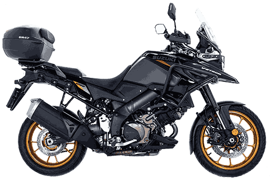 Ilustración de una moto trail